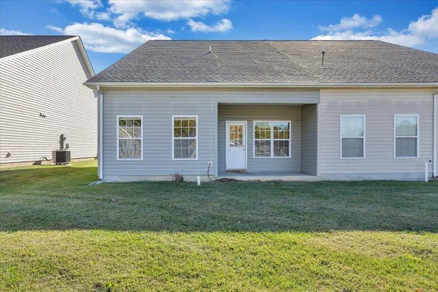 a view of a house with garden