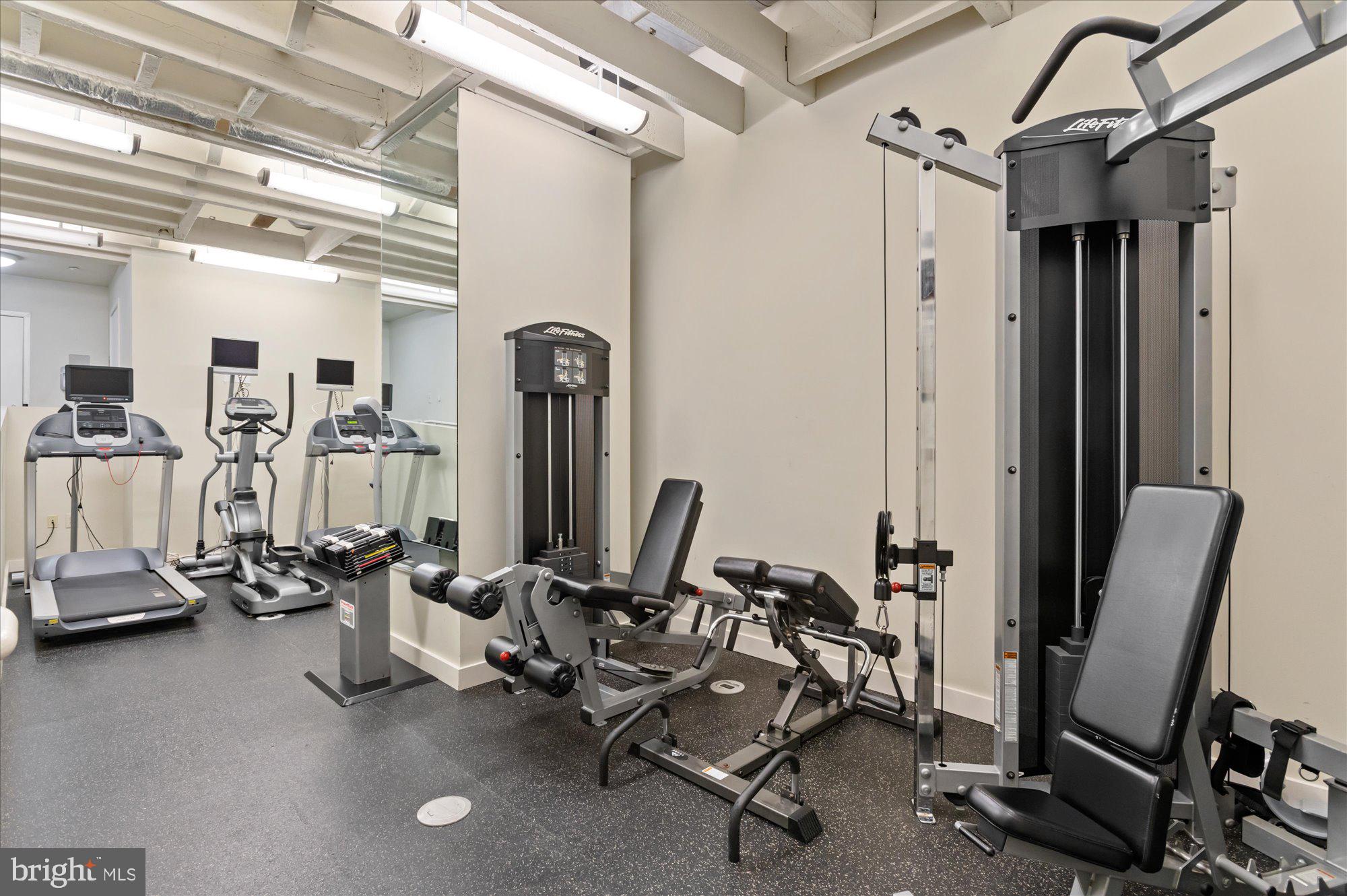 912 F Street Northwest, Unit T01 Washington, DC 20004 - Photo 17 of 32 Well equipped gym
