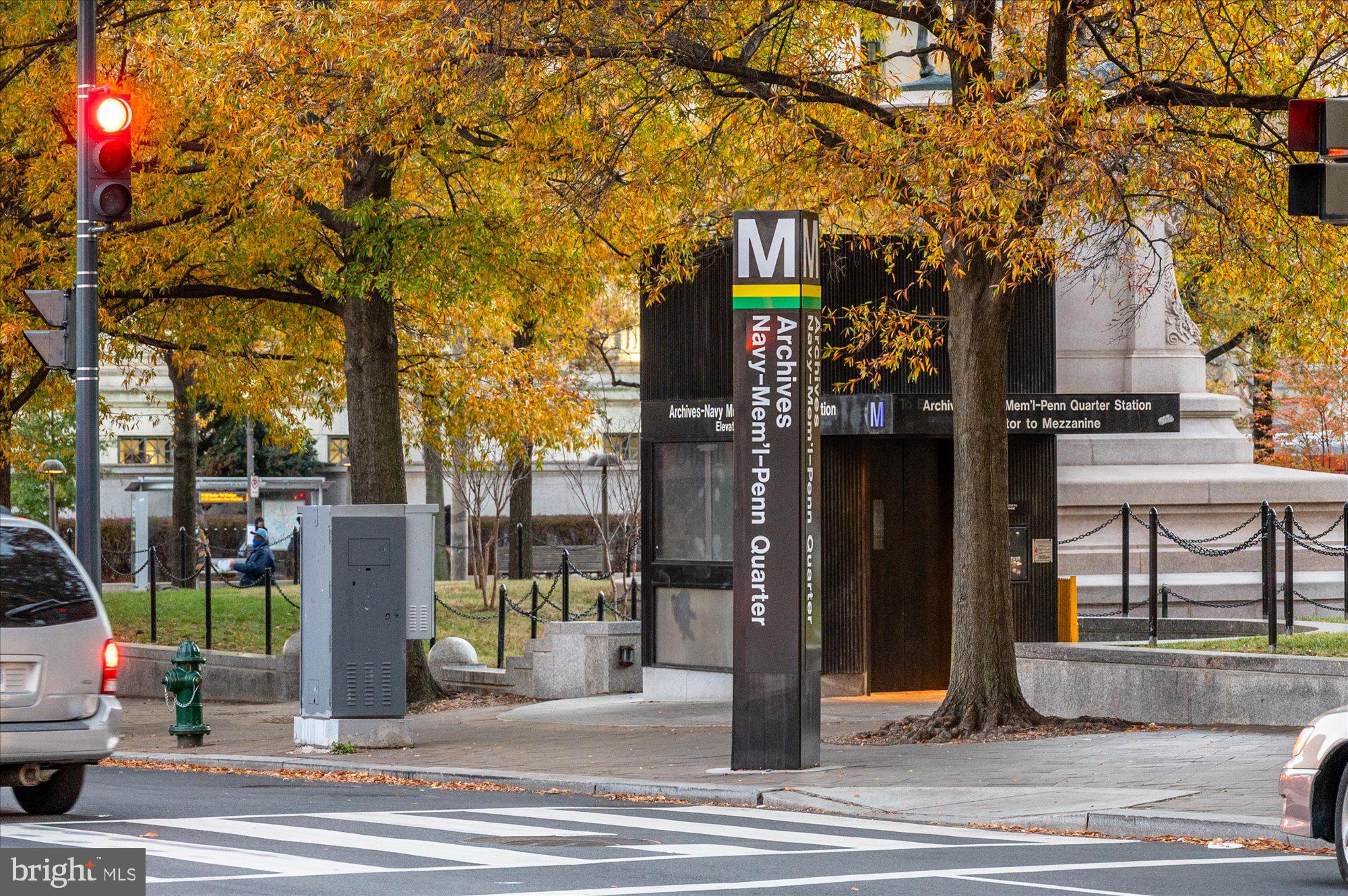912 F Street Northwest, Unit T01 Washington, DC 20004 - Photo 18 of 32 Metro three blocks away