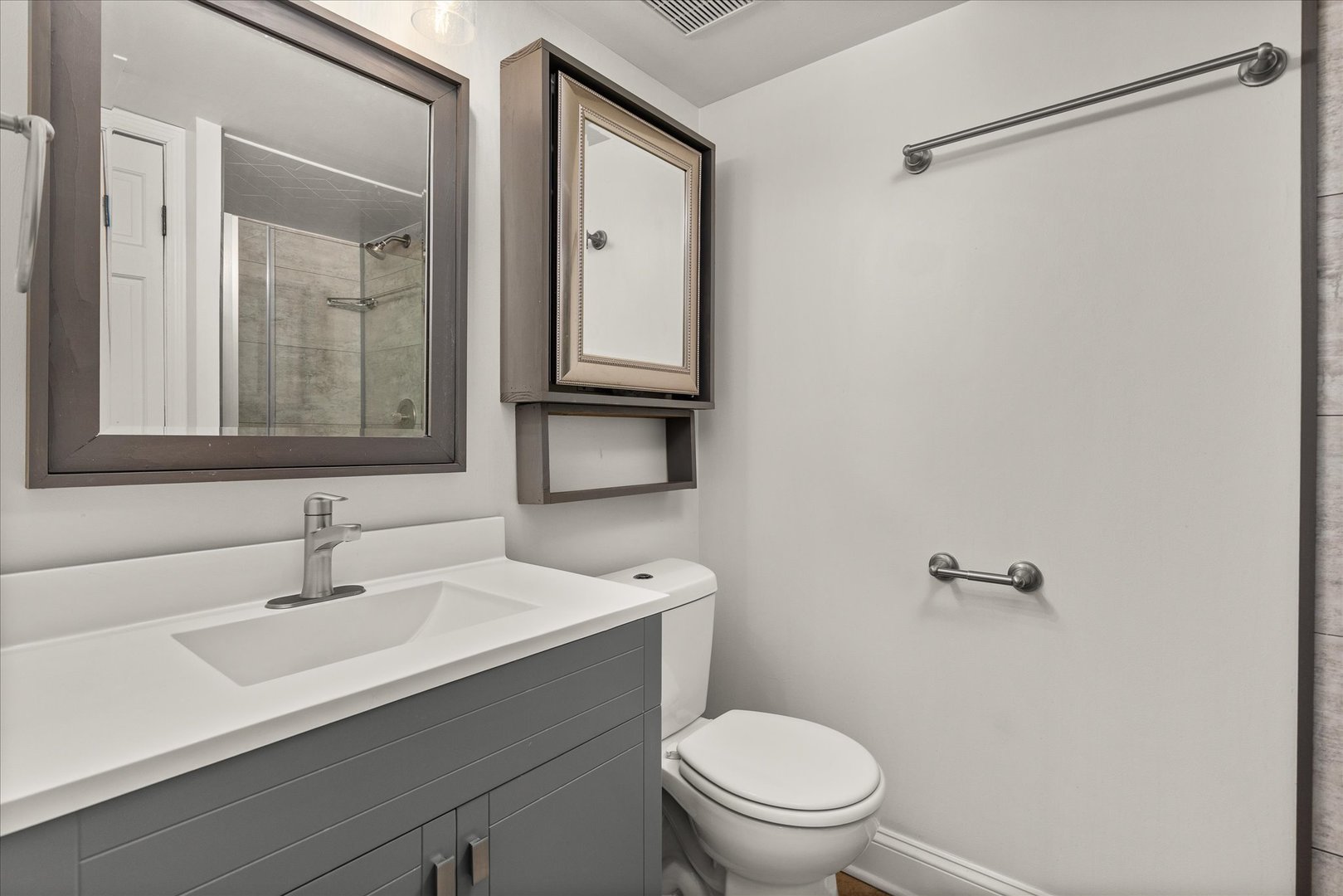 7610 West 26th Street, Unit 6 North Riverside, IL 60546 - Photo 16 of 21 a bathroom with a sink a toilet and shower