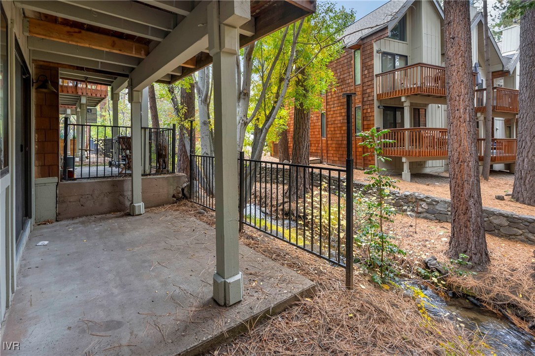 989 Tahoe Boulevard, Unit 89 Incline Village, NV 89451 - Photo 9 of 14 Downstairs Deck Overlooking Stream