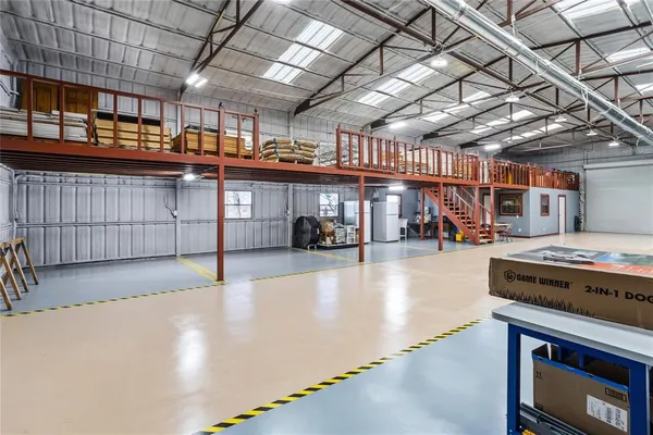 a view of a swimming pool and an ocean view