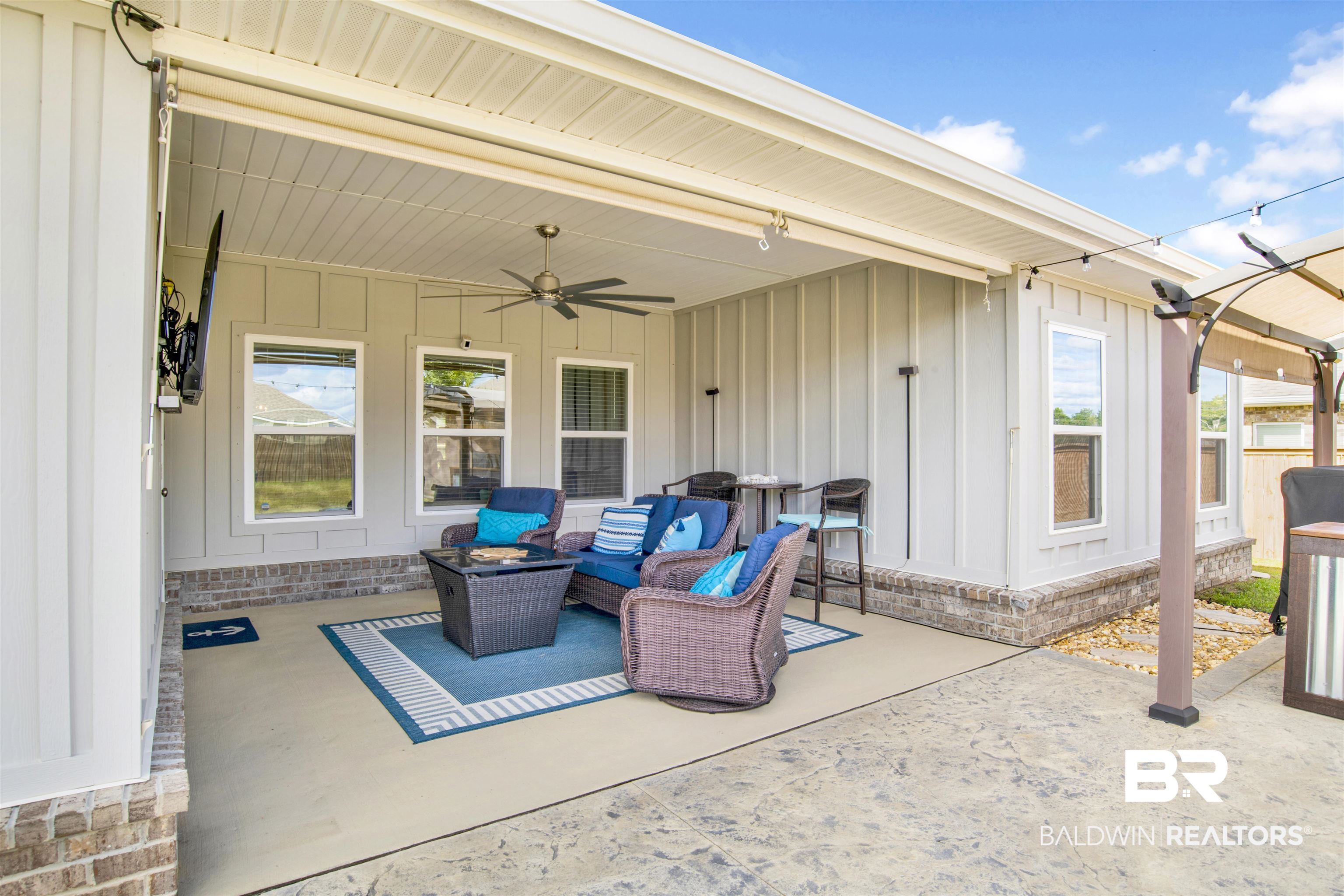 8507 Bronze Lane Foley, AL 36535 - Photo 26 of 48 Backyard Covered Patio