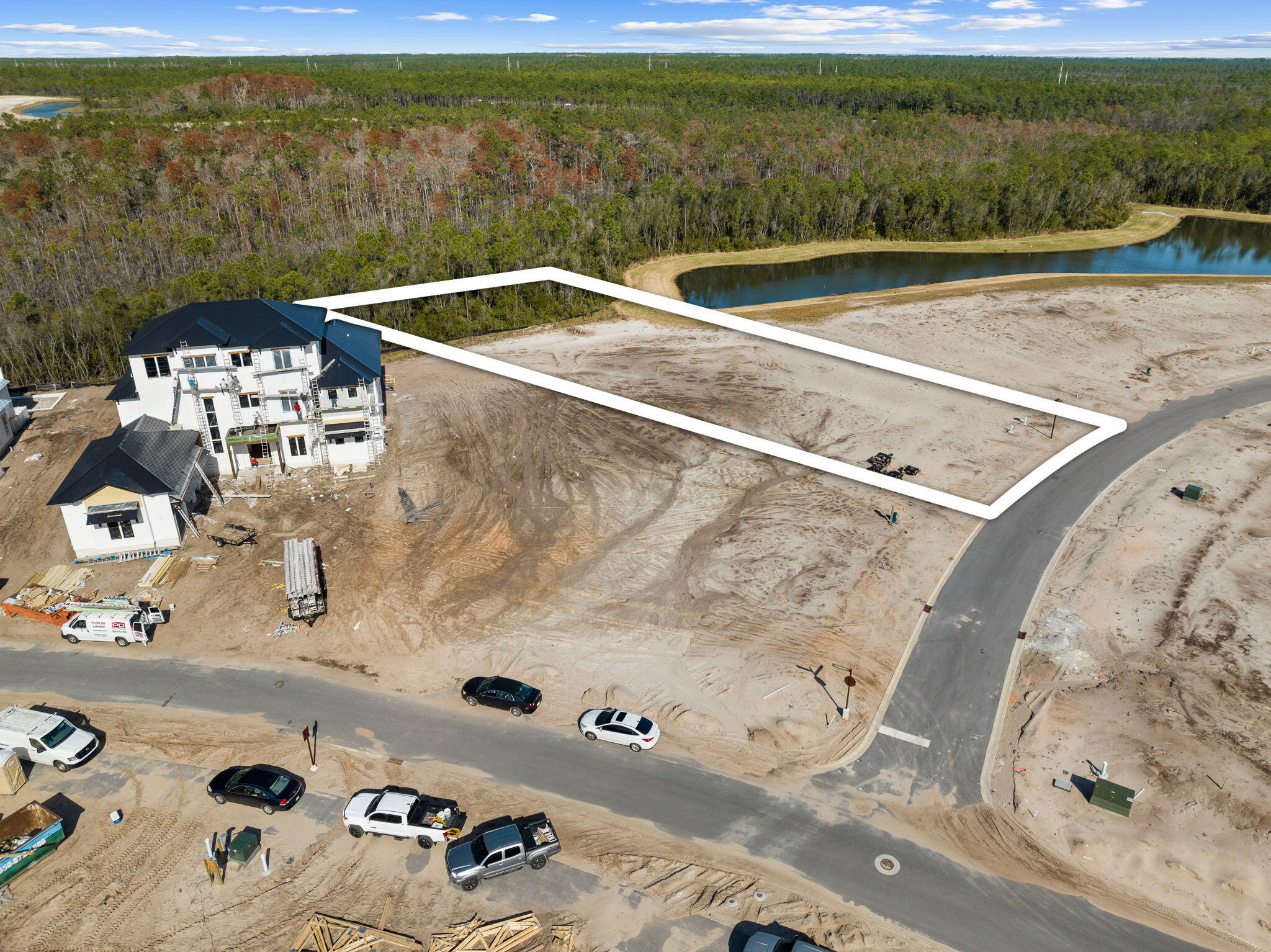 Lot 196 Sundew Place Dr Inlet Beach Inlet Beach, FL 32461 - Photo 1 of 16 a view of a swimming pool with a yard