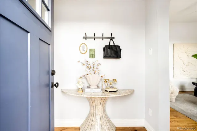 a view of dining room and kitchen view