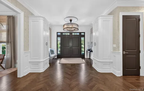 wooden floor in an empty room