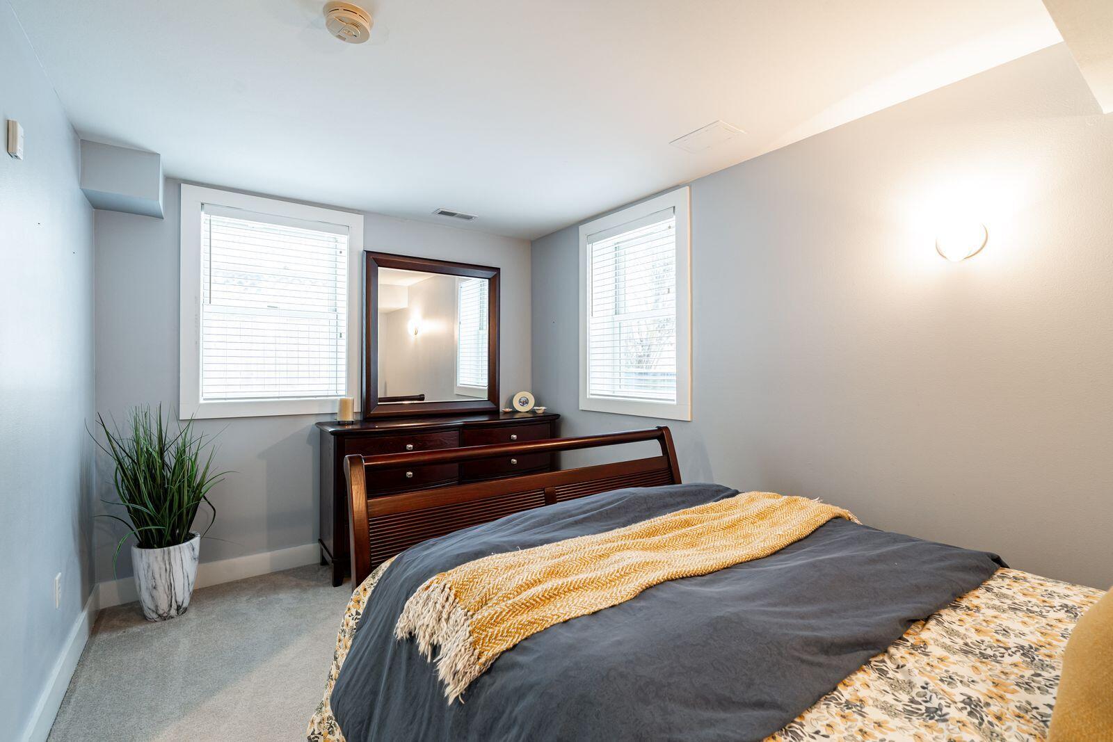 1847 Vel R. Phillips Avenue, Unit B Milwaukee, WI 53212 - Photo 33 of 34 Lower Level Bedroom