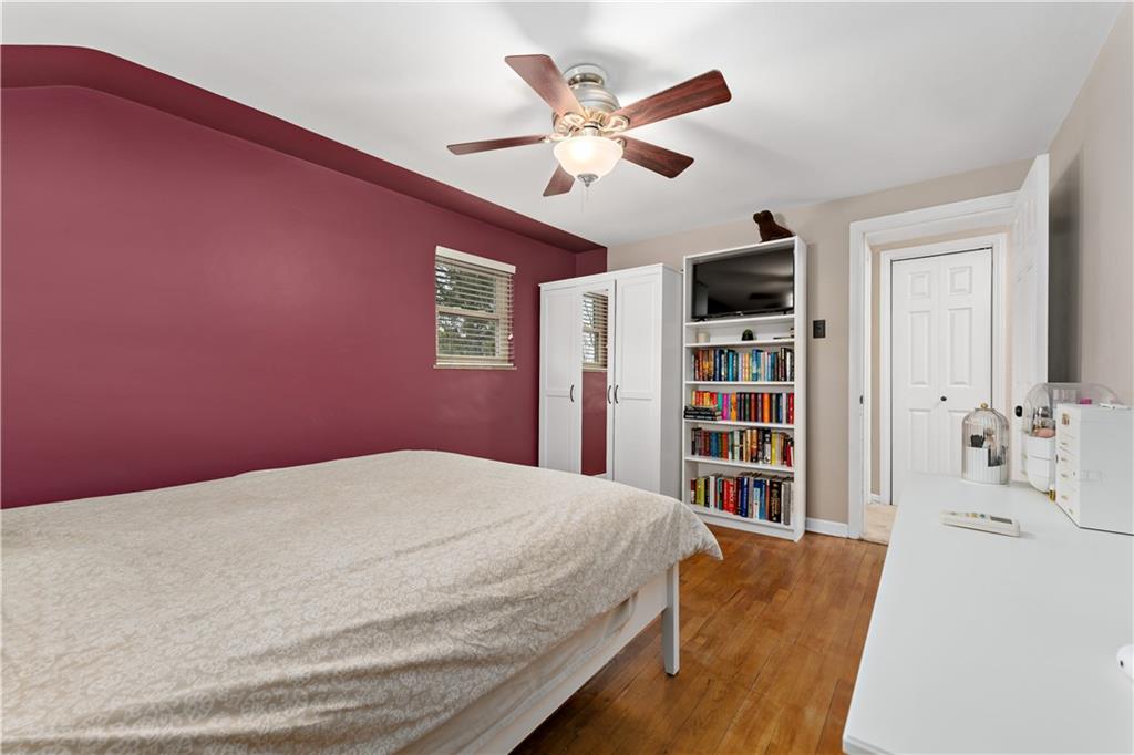 133 Cambridge Road Bethel Park, PA 15102 - Photo 20 of 43 a bedroom with a bed dresser and a window