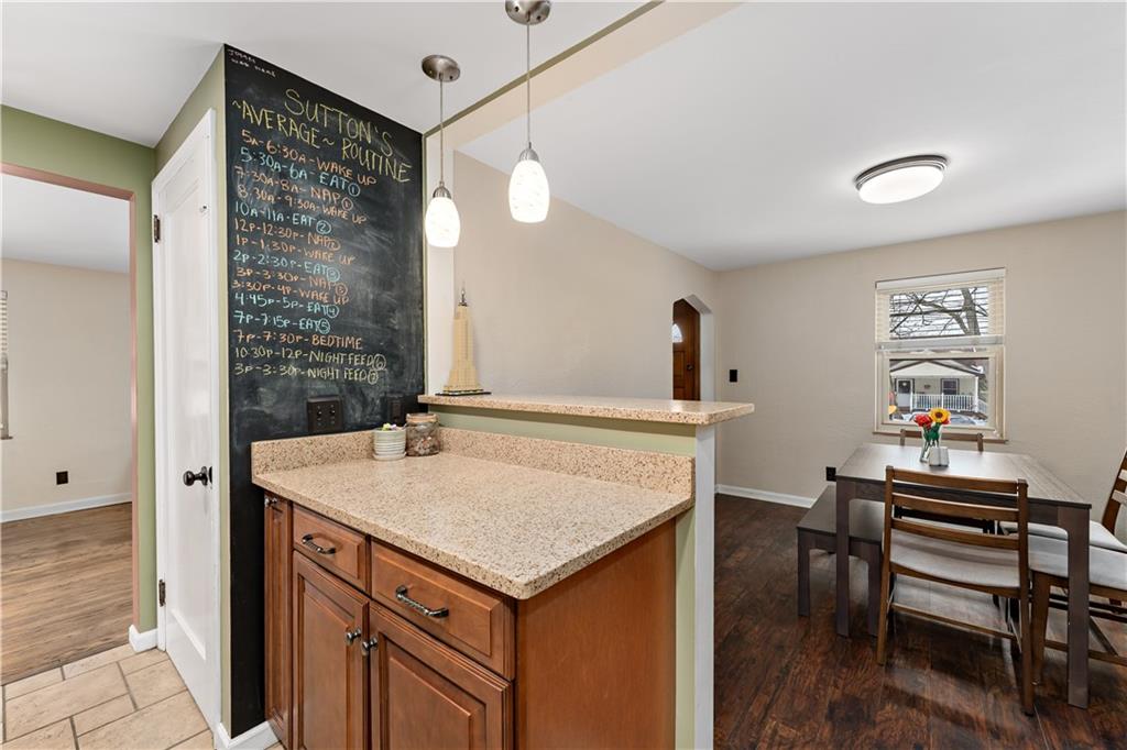 133 Cambridge Road Bethel Park, PA 15102 - Photo 5 of 43 a view of kitchen island with cabinets