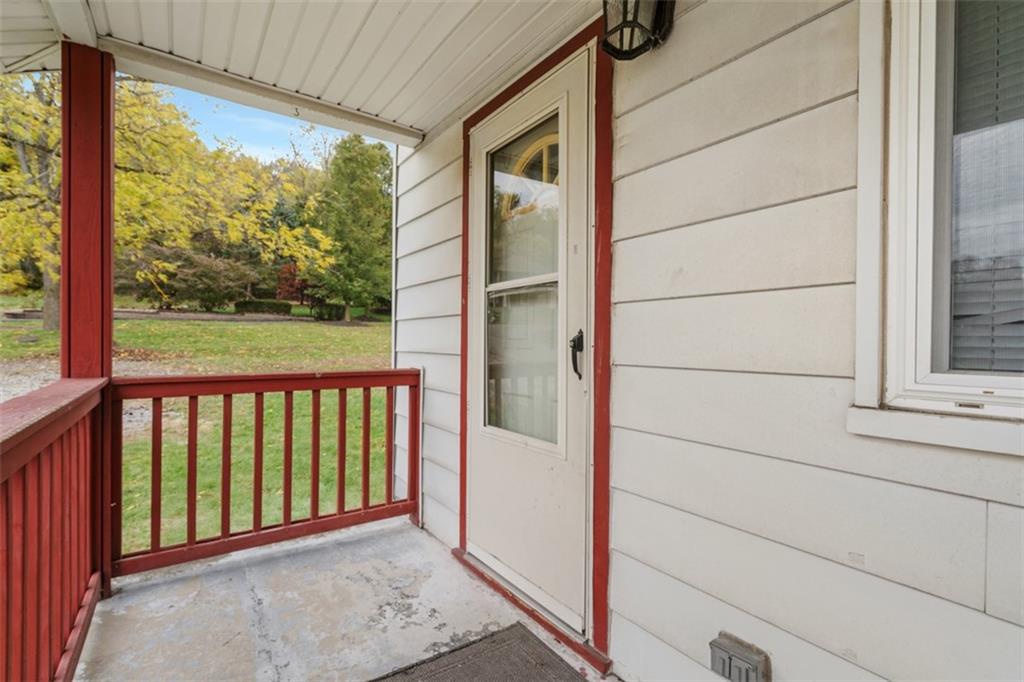 54 Price Road Presto, PA 15142 - Photo 38 of 46 a view of a balcony with wooden floor