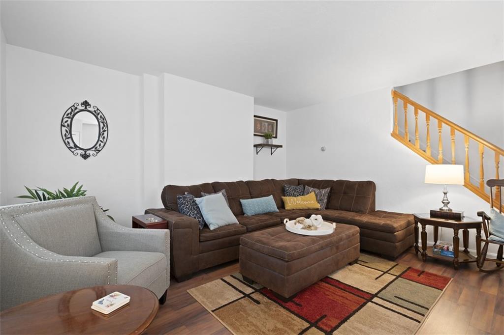 54 Price Road Presto, PA 15142 - Photo 9 of 46 a living room with furniture and wooden floor