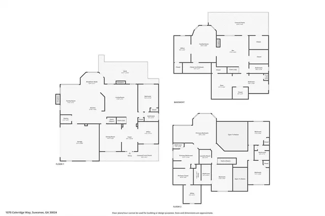 $1,098,000 | 1070 Coleridge Way, Suwanee, GA 30024