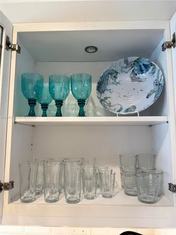 a view of a refrigerator in the kitchen