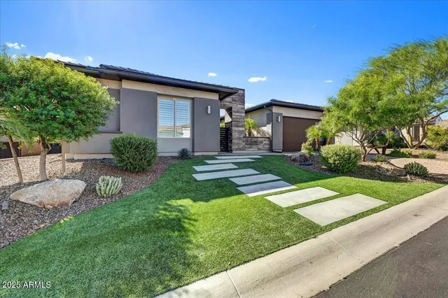 a view of a hallway view with wooden floor and staircase