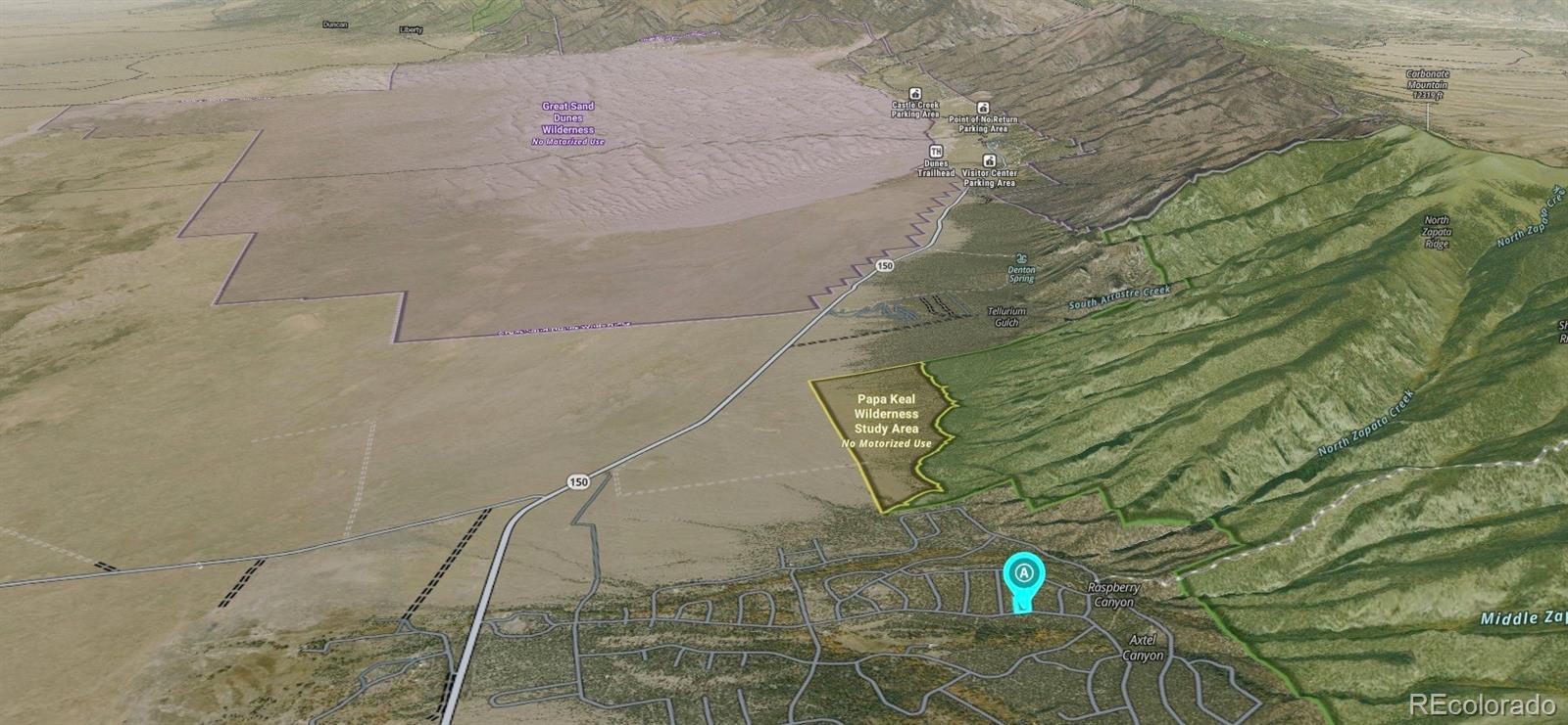 103 Arrowhead Lane Mosca, CO 81146 - Photo 6 of 11 a sign that is on the wall