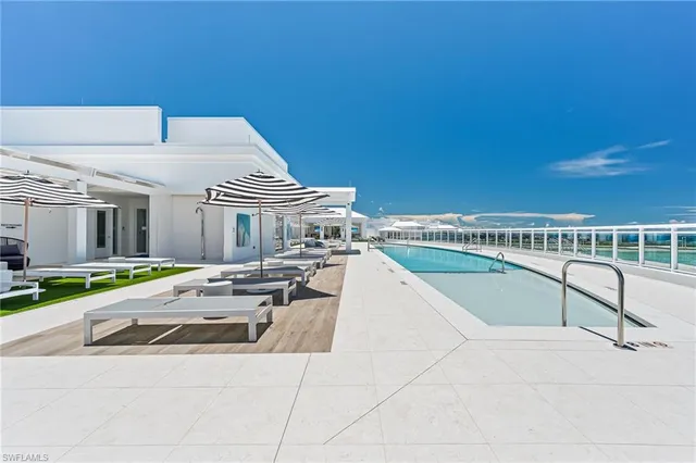 a view of a house with a swimming pool