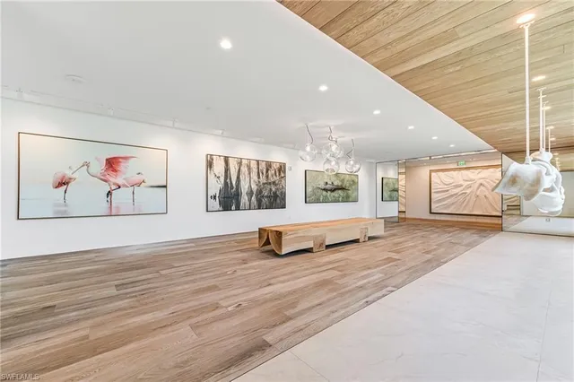 a very nice looking room with a large window