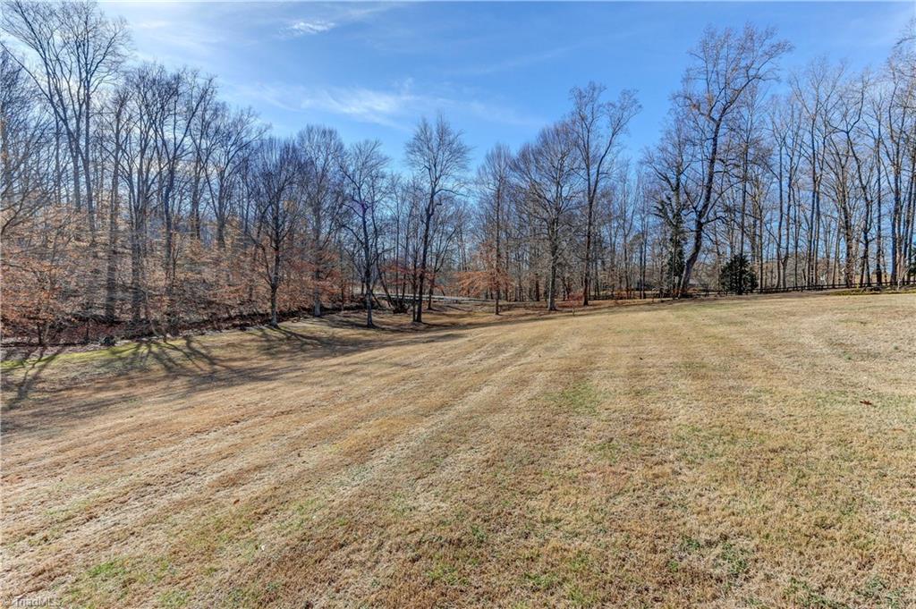 761 Hudson Road Summerfield, NC 27358 - Photo 27 of 28 View of yard with Troublesome Creek to the left.
