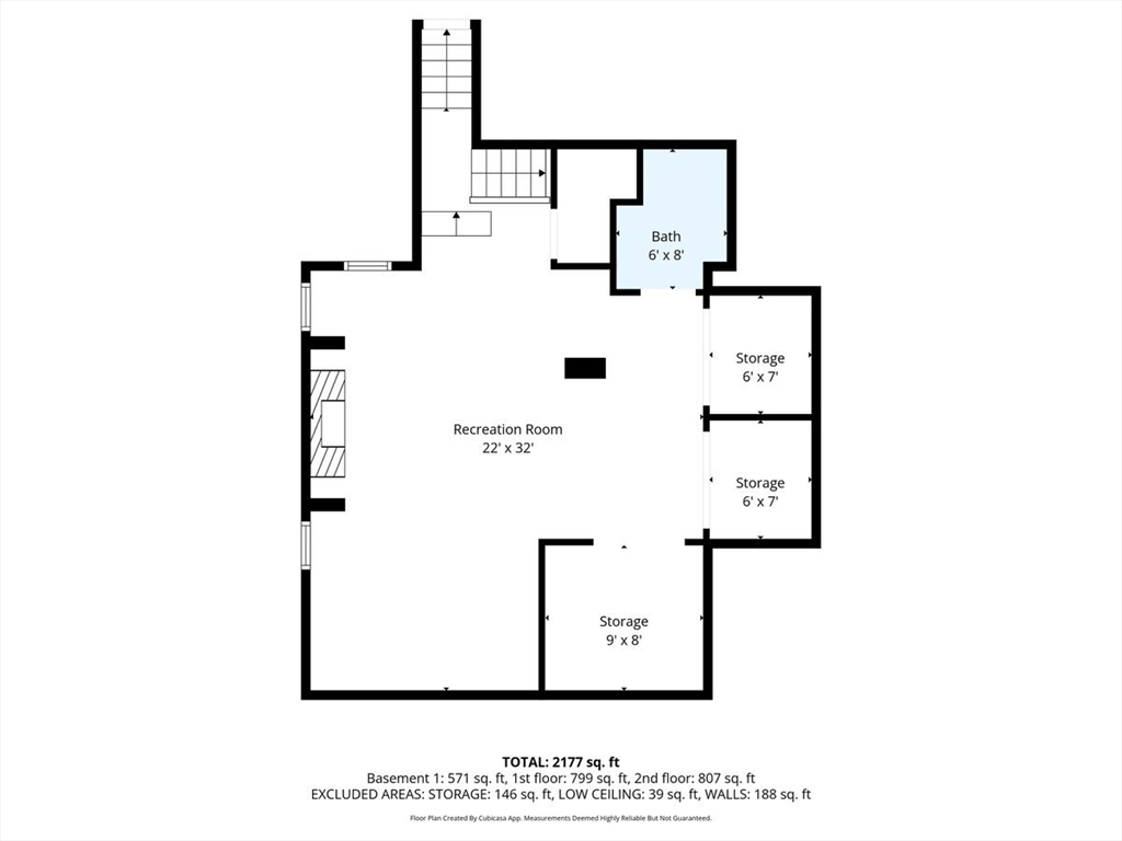 6 Arion Street Boston, MA 02125 - Photo 39 of 42 a picture of a floor plan