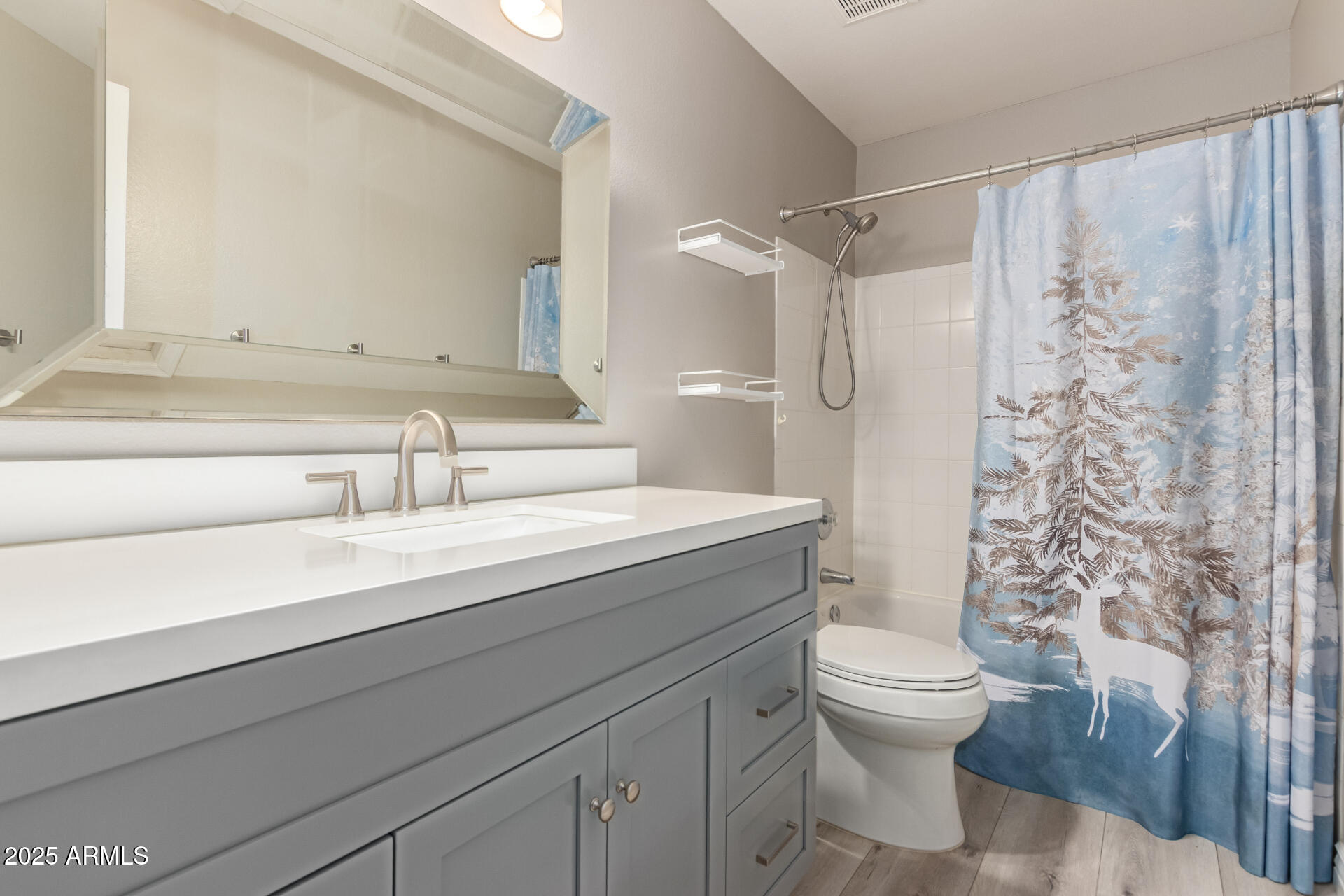 1284 North Conner Avenue Gilbert, AZ 85209 - Photo 32 of 45 a bathroom with a sink toilet and shower