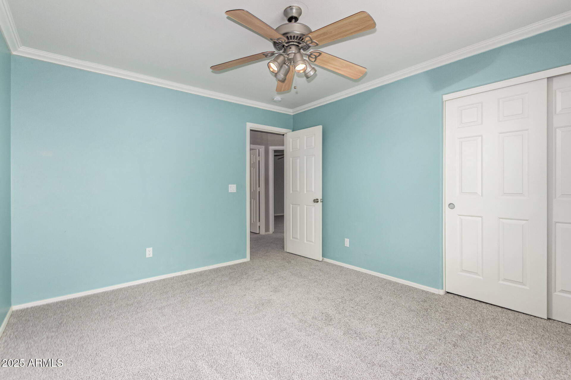 1284 North Conner Avenue Gilbert, AZ 85209 - Photo 34 of 45 an empty room and chandelier fan