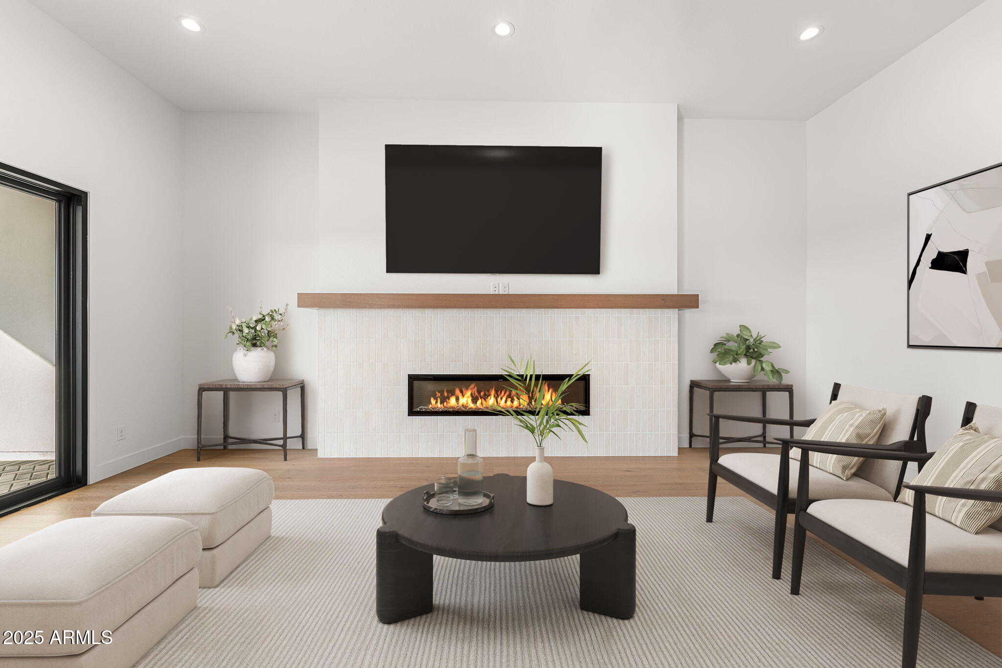 1951 West Long Rifle Road Phoenix, AZ 85086 - Photo 12 of 33 Fireplace Accent Wall