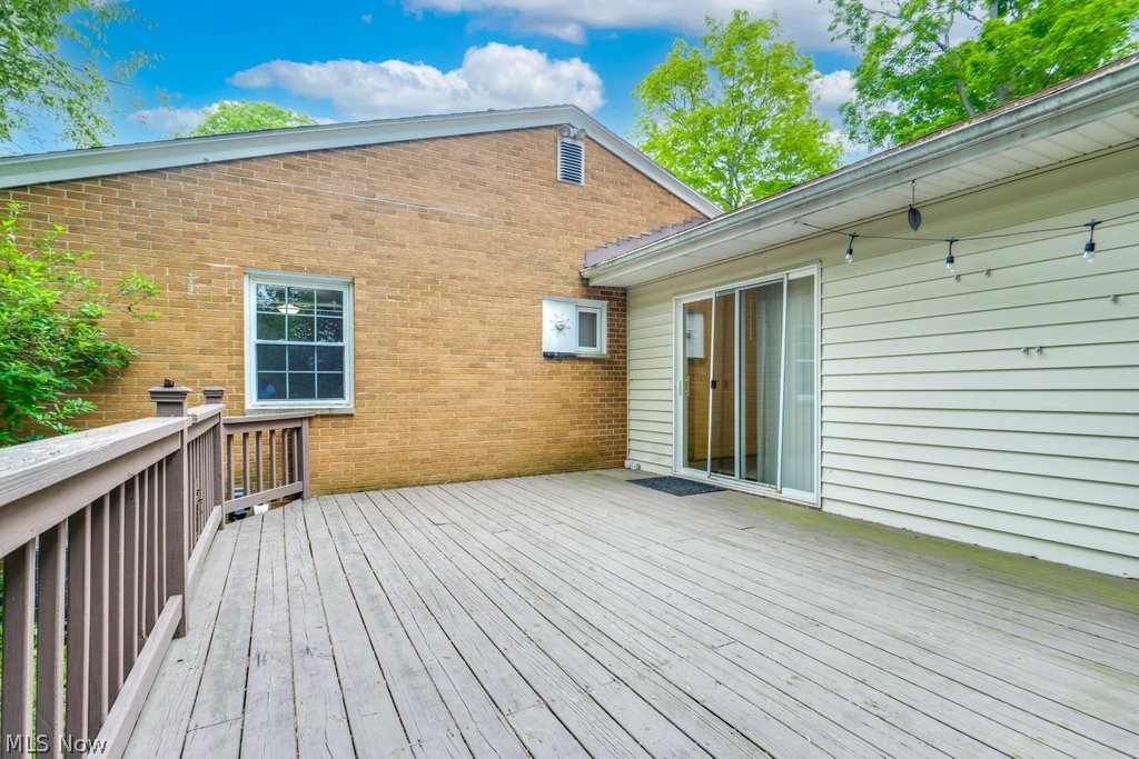 3060 Chamberlain Road Akron, OH 44333 - Photo 39 of 47 View of wooden deck