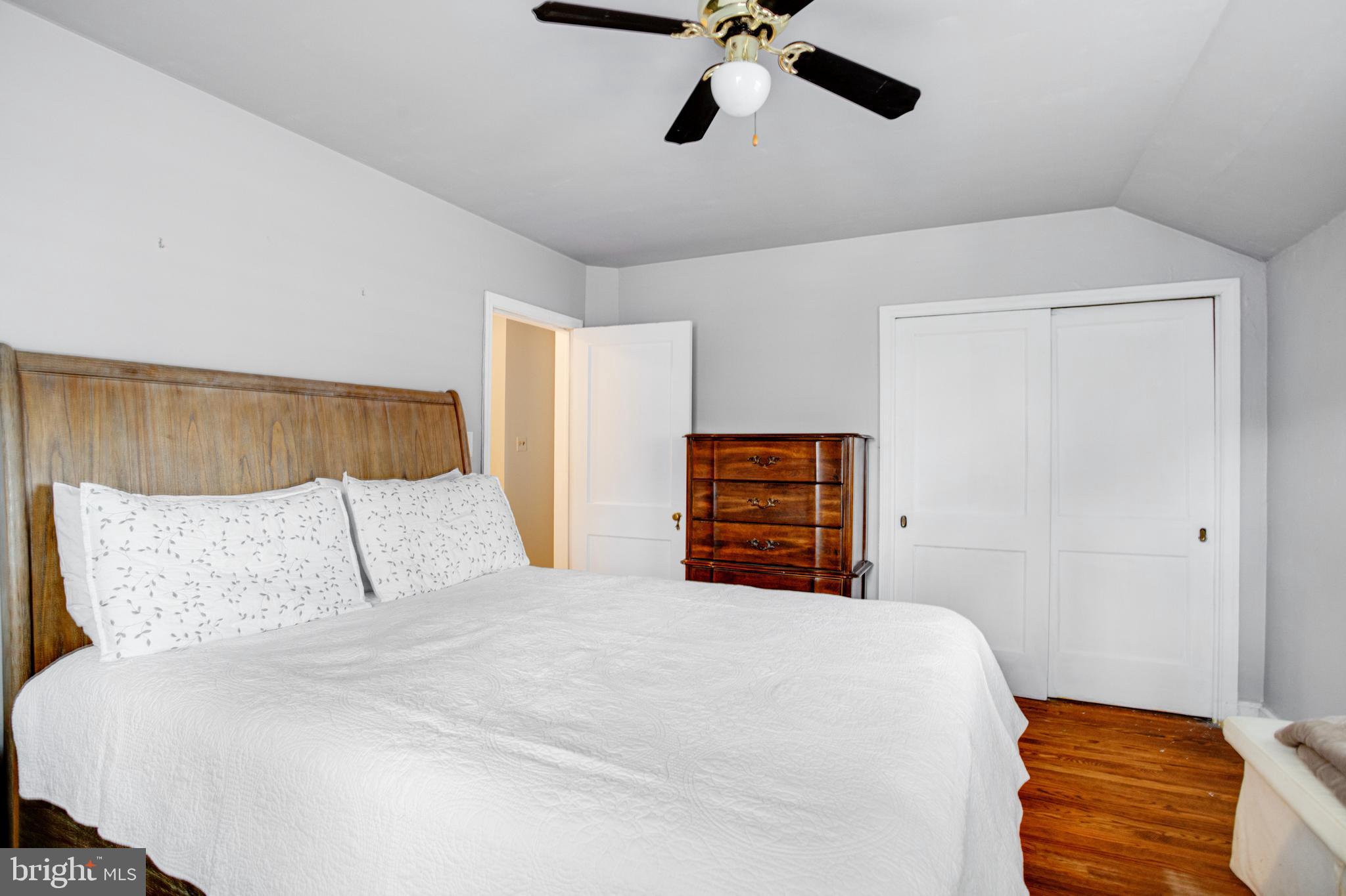 4210 Kelway Road Baltimore, MD 21218 - Photo 14 of 30 Bedroom 1 with gorgeous wood floors!