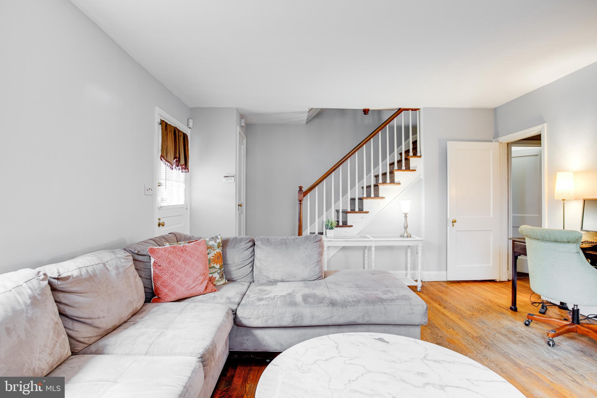 4210 Kelway Road Baltimore, MD 21218 - Photo 3 of 30 Spacious Living Room with gleaming hardwood floors