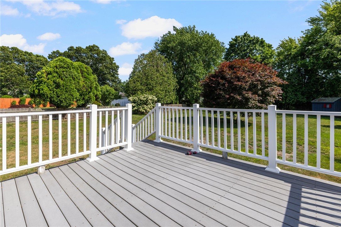 70 New Lexington Road North Kingstown, RI 02852 - Photo 25 of 30 Low maintenance composite deck