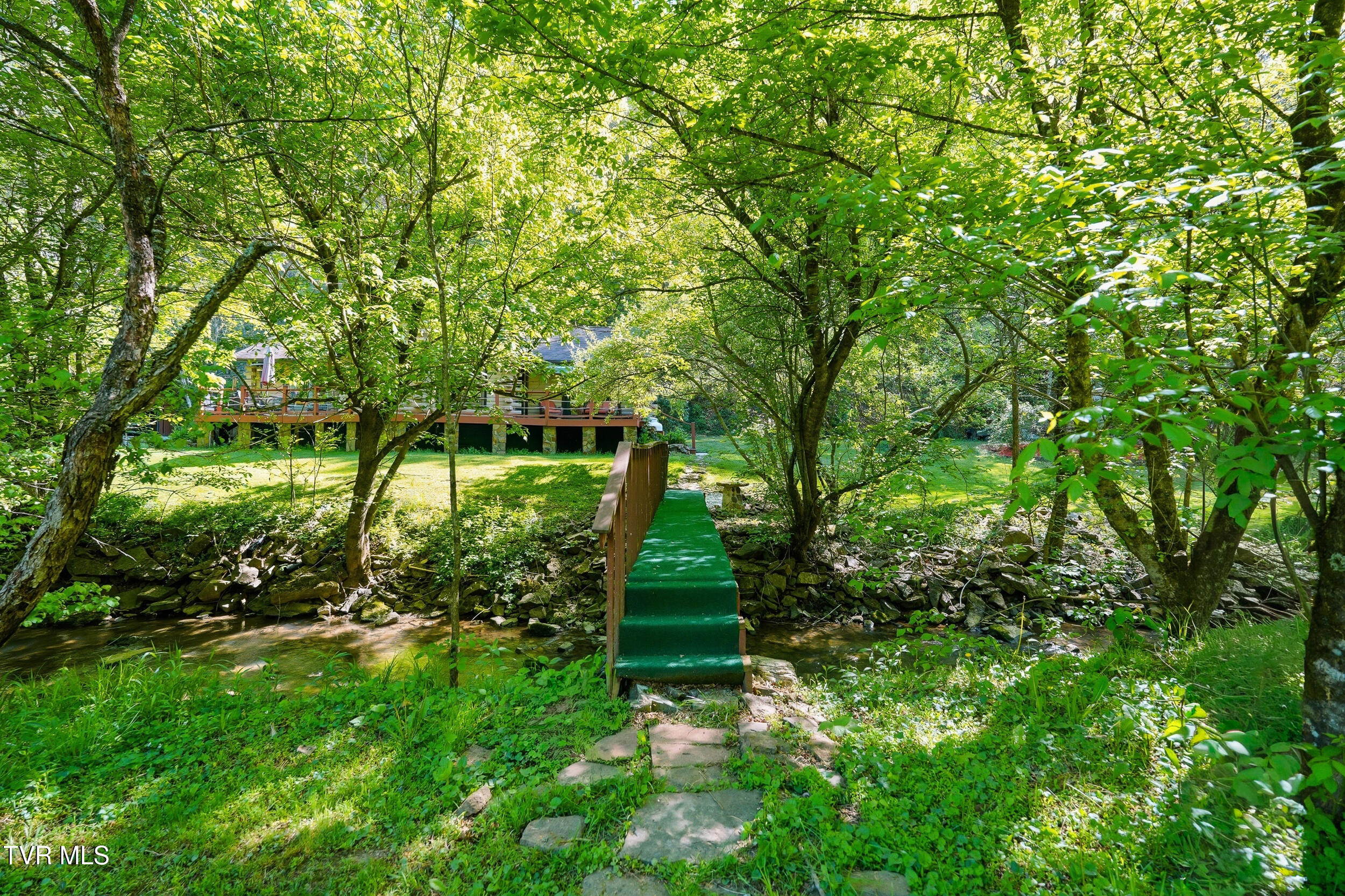 2235 Wampler Hollow Road Big Stone Gap, VA 24219 - Photo 59 of 84 WALKWAY ACROSS THE CREEK
