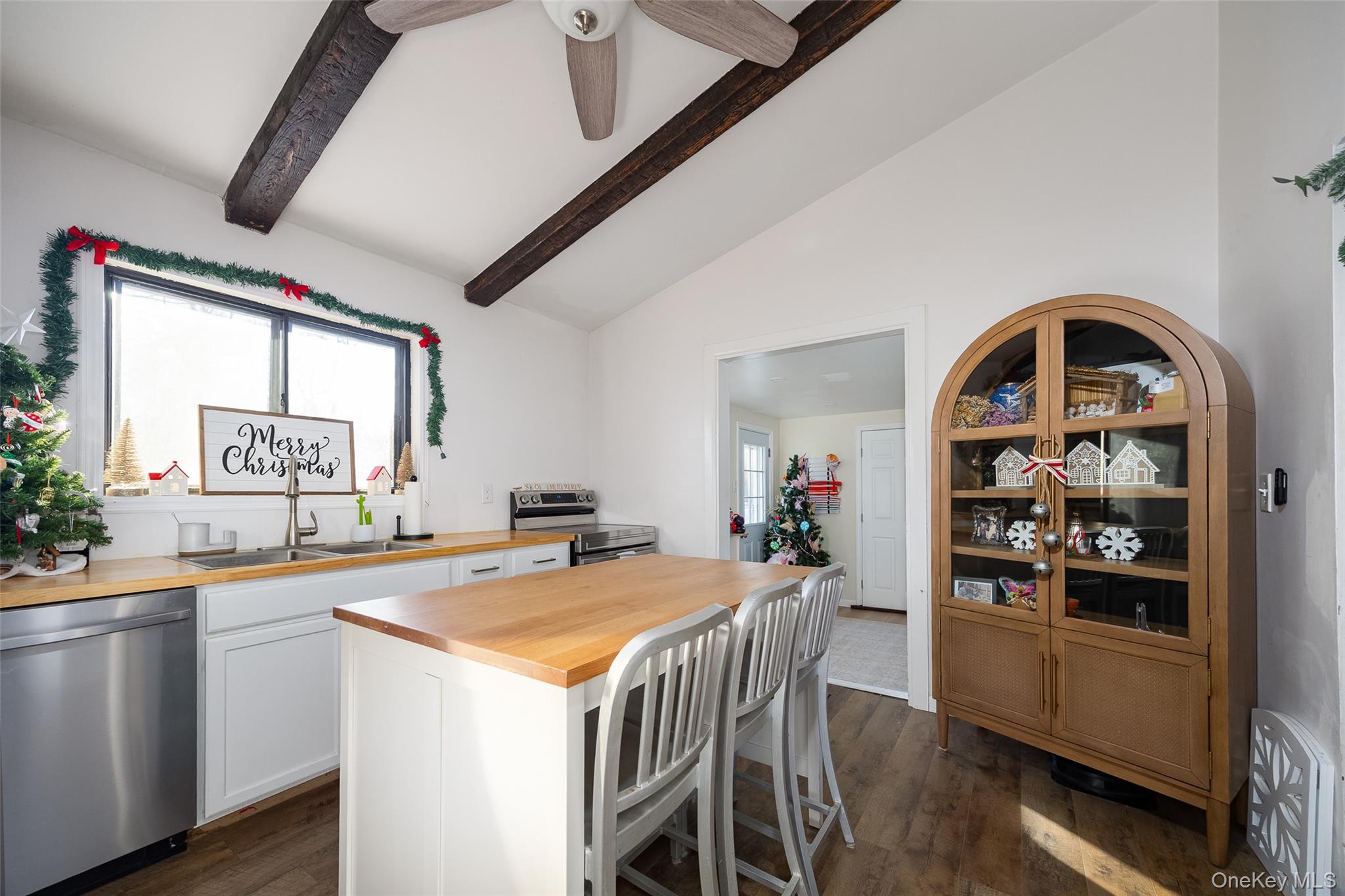14 Princeton Street Red Hook, NY 12571 - Photo 4 of 17 a view of a dining room with furniture and a window