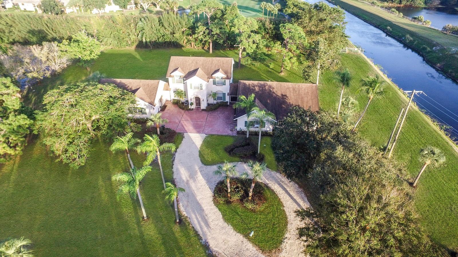 13000 Barwick Road Boynton Beach, FL 33436 - Photo 4 of 58 Aerial of Front