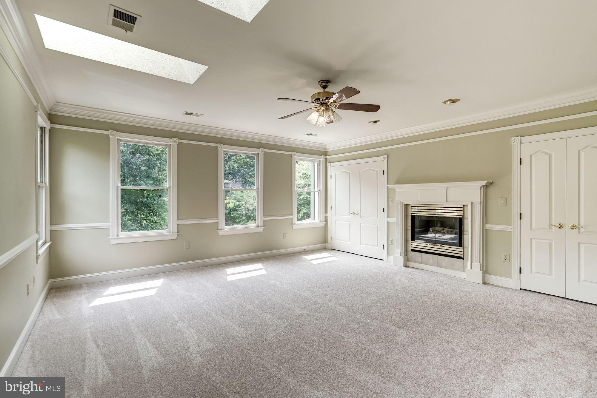 6604 Old Chesterbrook Road McLean, VA 22101 - Photo 14 of 26 Fireplace and outside terrace in Master