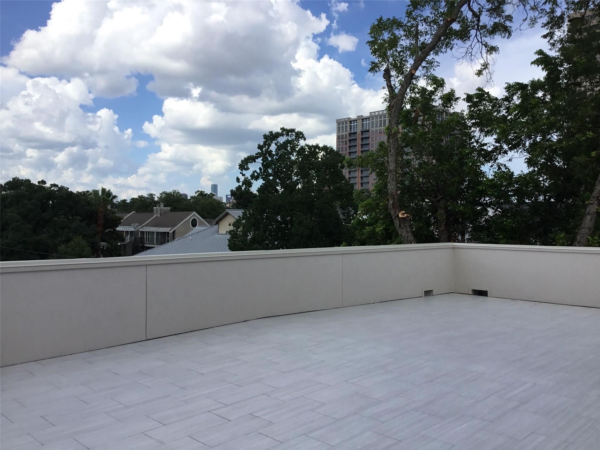 1116 Bartlett Street, Unit B Houston, TX 77006 - Photo 18 of 22 a view of terrace