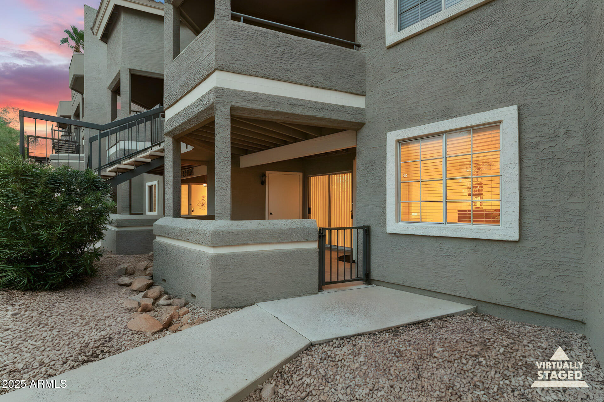 1720 East Thunderbird Road, Unit 1070 Phoenix, AZ 85022 - Photo 19 of 19 a view of a house with backyard and porch