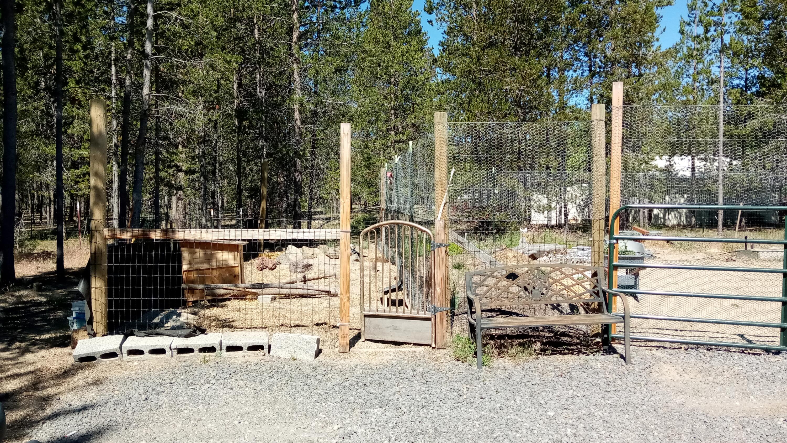 6616 Randy Road La Pine, OR 97739 - Photo 31 of 32 Garden area and fenced place for chickens/kennel/small livestock.