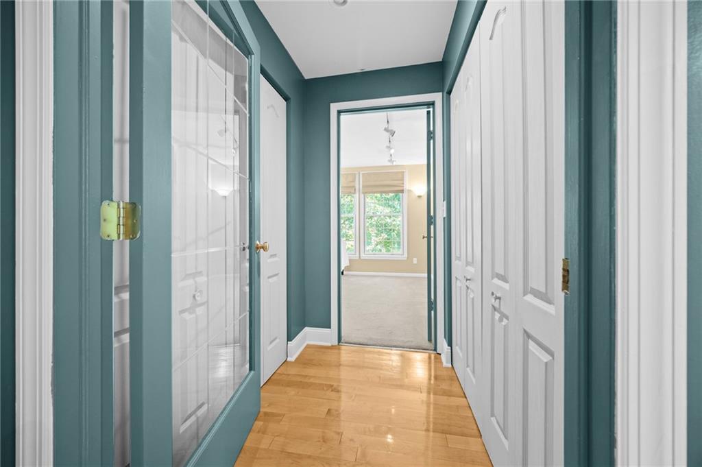 371 Highland Road Pittsburgh, PA 15235 - Photo 7 of 50 a view of a hallway with a dining room