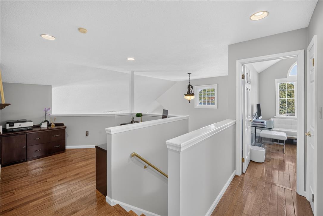 6467 Abbey Road Wind Gap, PA 18091 - Photo 27 of 46 An inviting loft space with hardwood floors and ample natural light offers versatile living or work possibilities.