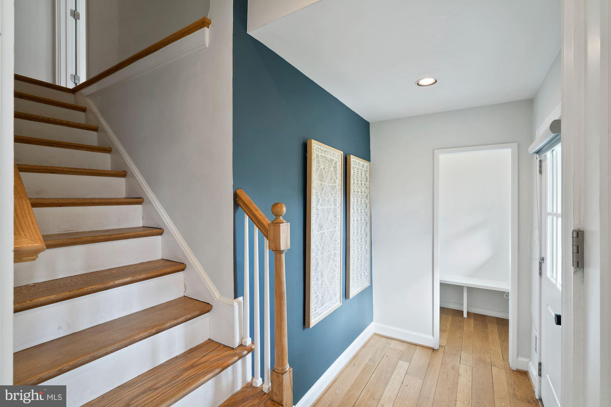 4823 Alton Place Northwest Washington, DC 20016 - Photo 24 of 49 Entry foyer/ stairs to upper level