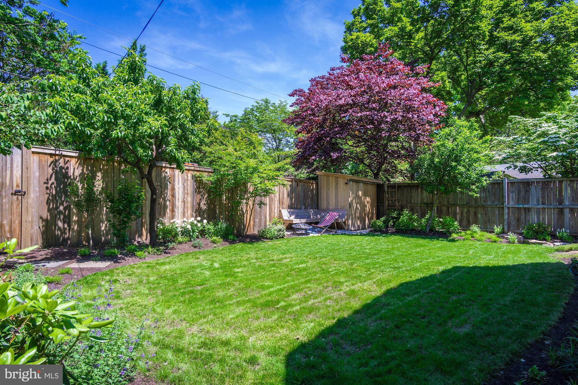 4823 Alton Place Northwest Washington, DC 20016 - Photo 42 of 49 Flat Grassy Yard (photographed in Spring)