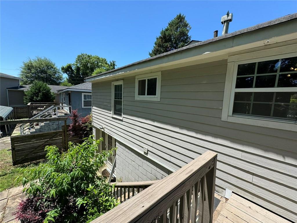 190 Cleveland Street Southeast Atlanta, GA 30316 - Photo 23 of 31 a backyard of a house with seating space