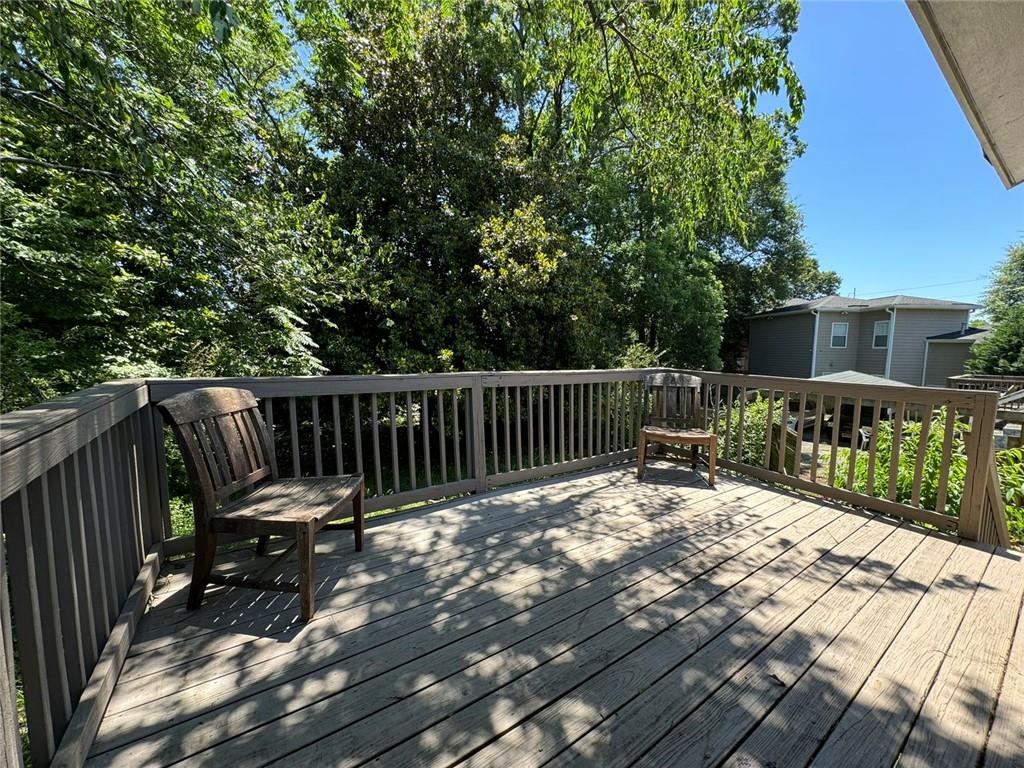 190 Cleveland Street Southeast Atlanta, GA 30316 - Photo 26 of 31 a view of a wooden deck with a patio