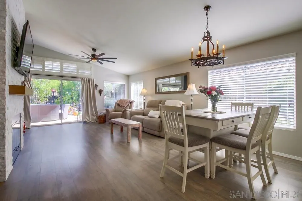 1966 Verbena Terrace Alpine, CA 91901 - Photo 10 of 41 a view of a livingroom with furniture window and wooden floor