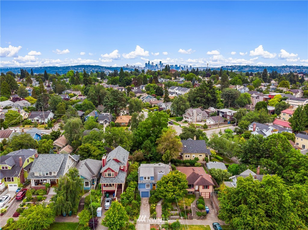 2315 North 57th Street Seattle, WA 98103 - Photo 2 of 35 an aerial view of a city