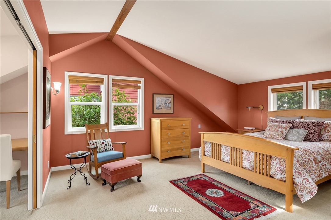 2315 North 57th Street Seattle, WA 98103 - Photo 26 of 35 a bedroom with furniture and a window