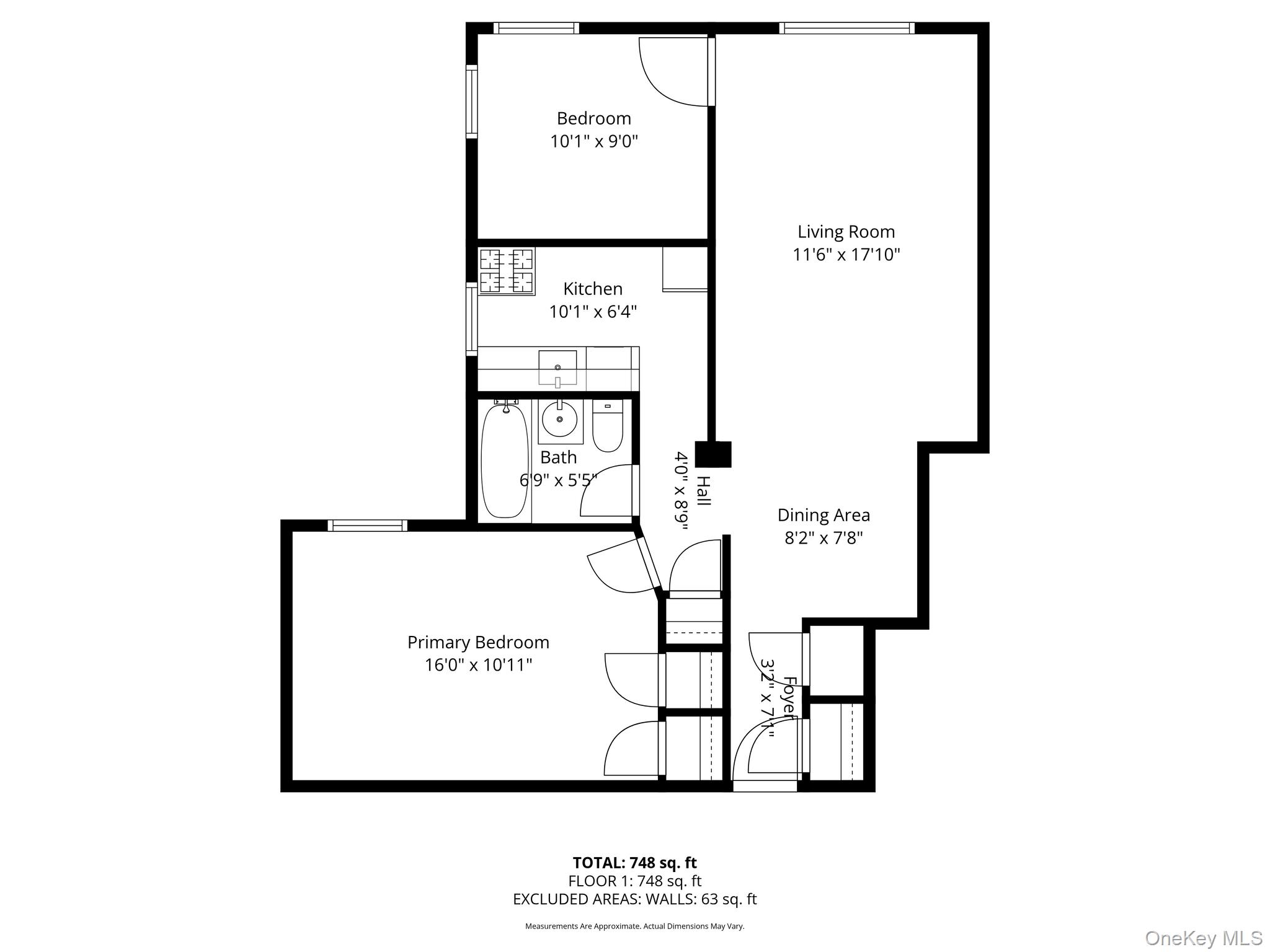 2830 Briggs Avenue, Unit 4F Bronx, NY 10458 - Photo 16 of 16 View of room layout