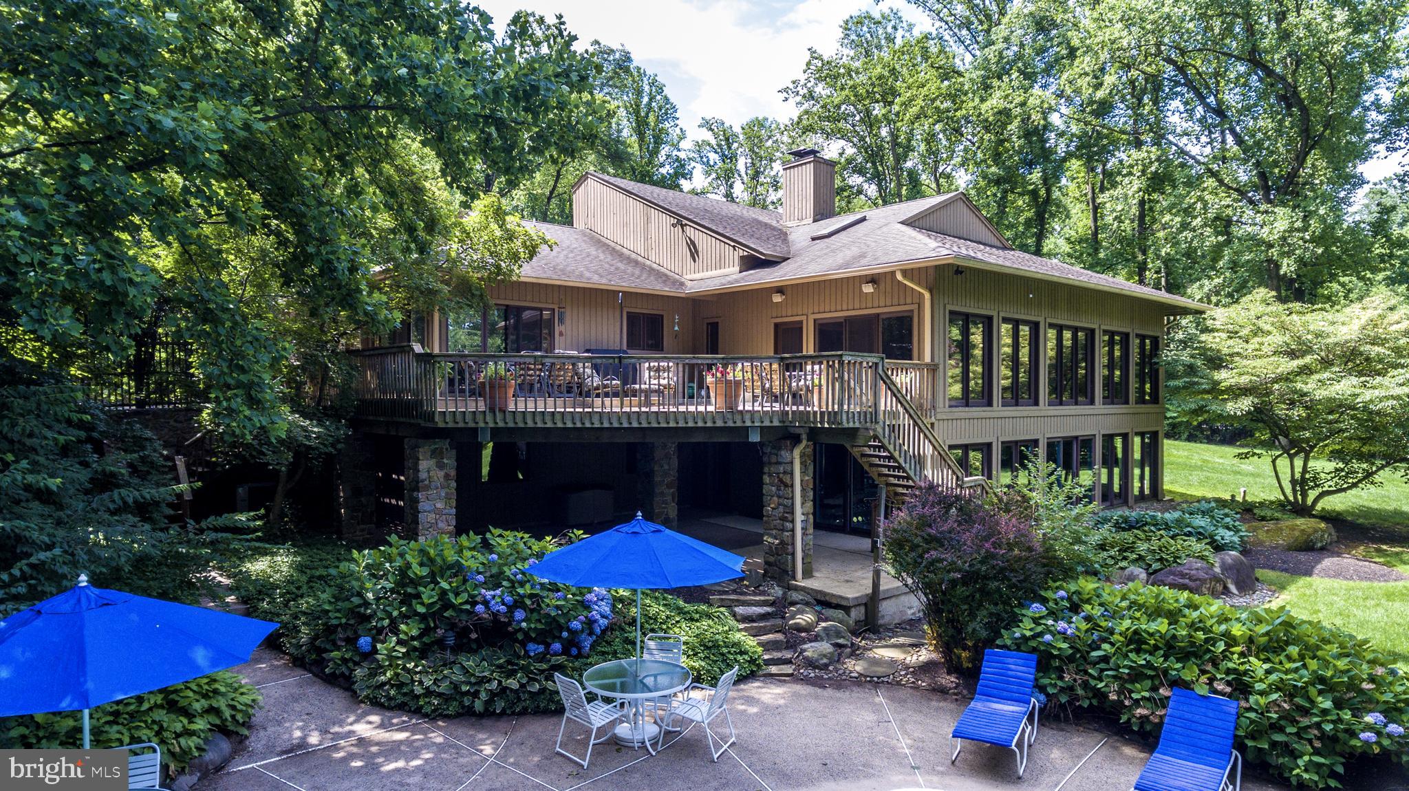 627 Harts Ridge Road Conshohocken, PA 19428 - Photo 4 of 51 Rear of Property