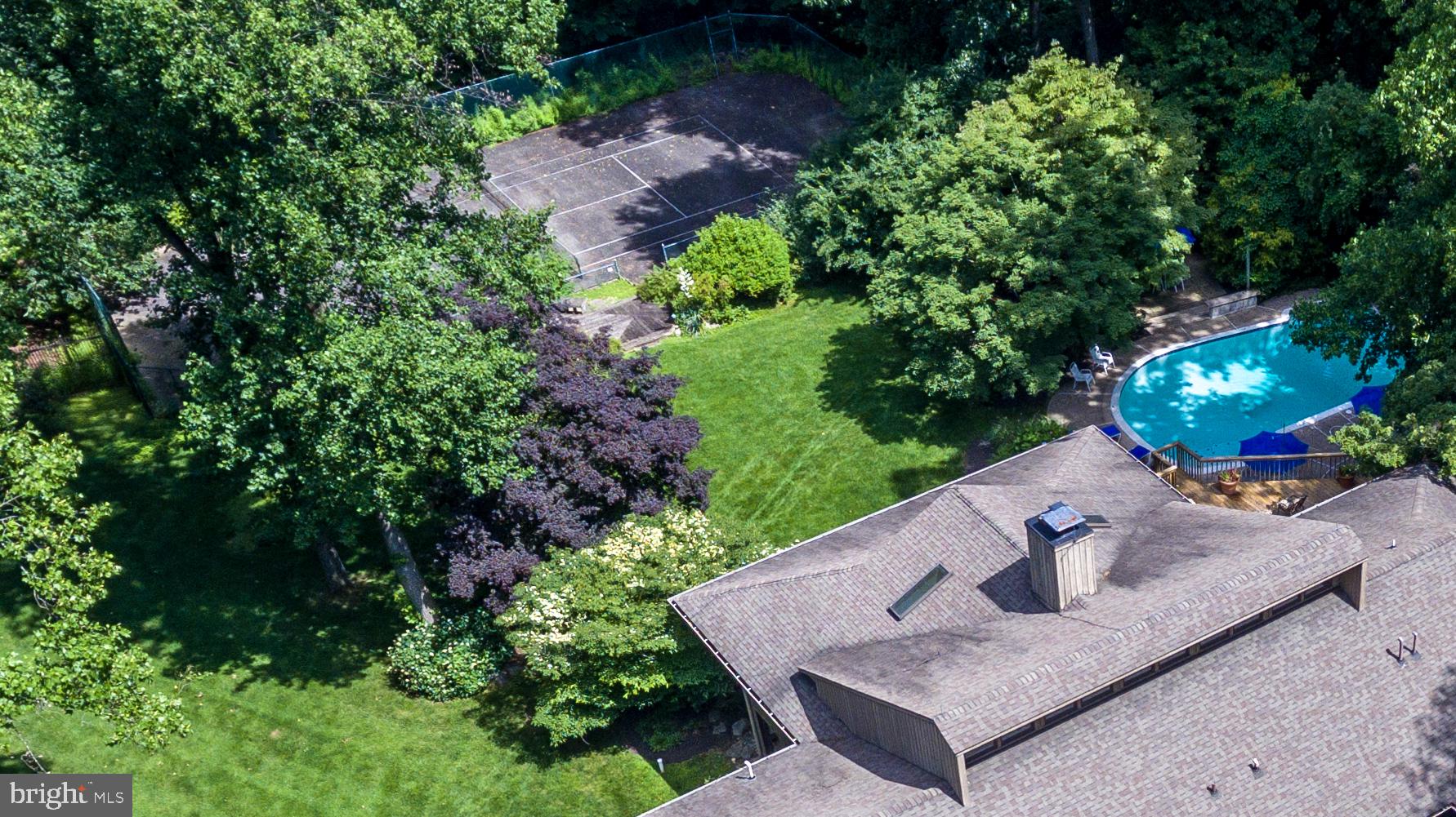 627 Harts Ridge Road Conshohocken, PA 19428 - Photo 50 of 51 Pool and Tennis Court