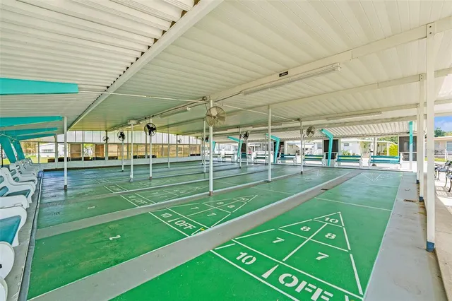 a view of a basketball court